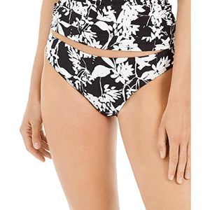 MSRP $48 Tommy Hilfiger Women's Standard Basic Bikini Bottom Black Size Large